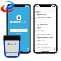 BMW skaneris vLinker BimmerCode, BimmerLink iOS, Android